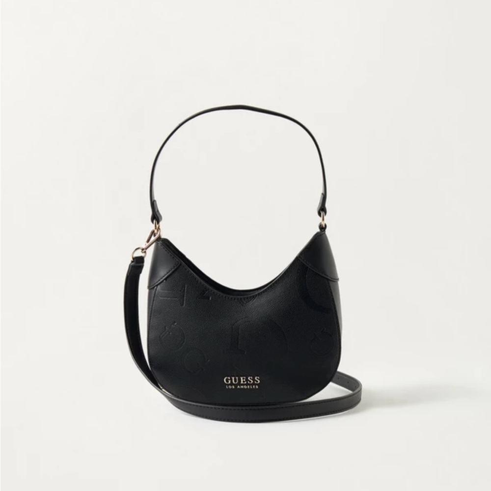 Guess Elegant Black Shoulder Bag